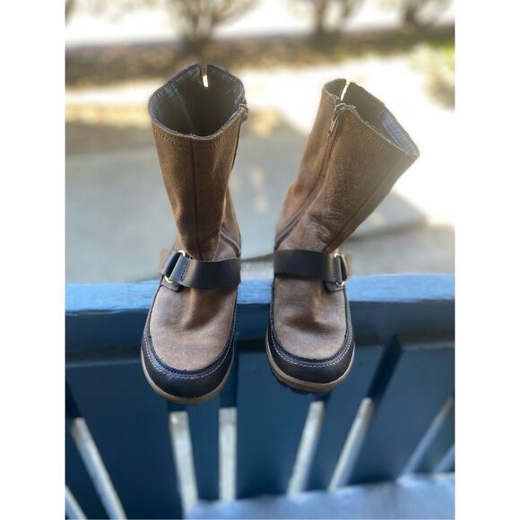 Women's Merrell Emery Buckle Boots Shoes Sz 5.5 US - Picture 5 of 10